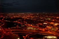 Houston Night Skyline