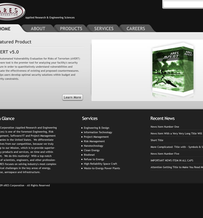 Corporate Site 1
