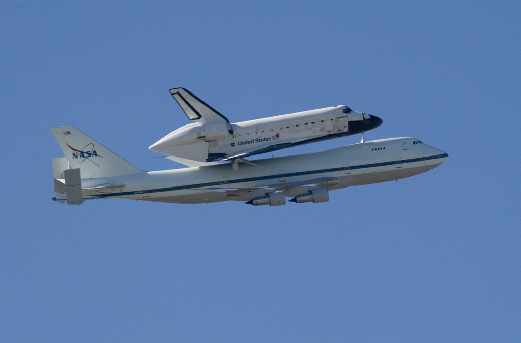 Shuttle Flyover