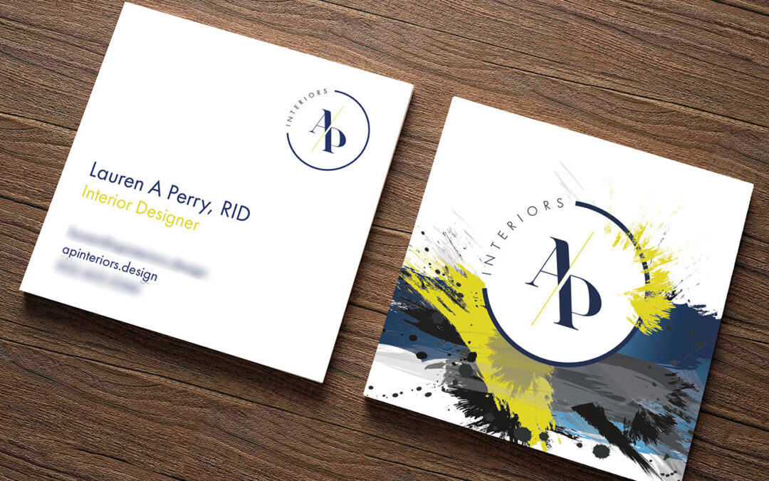 Interior Design Company Cards